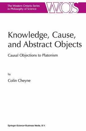 Cheyne | Knowledge, Cause, and Abstract Objects | Buch | 978-1-4020-0051-5 | sack.de