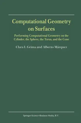 Márquez / Grima |  Computational Geometry on Surfaces | Buch |  Sack Fachmedien