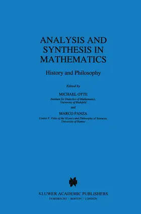 Panza / Otte |  Analysis and Synthesis in Mathematics | Buch |  Sack Fachmedien