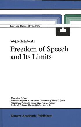 Sadurski |  Freedom of Speech and Its Limits | Buch |  Sack Fachmedien