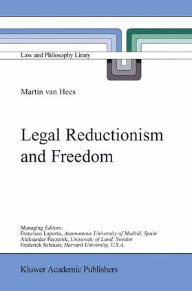  Legal Reductionism and Freedom | Buch |  Sack Fachmedien