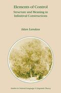Landau |  Elements of Control | Buch |  Sack Fachmedien