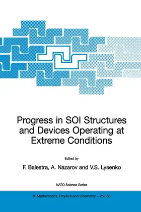 Balestra / Nazarov / Lysenko | Progress in Soi Structures and Devices Operating at Extreme Conditions | Buch | 978-1-4020-0575-6 | sack.de