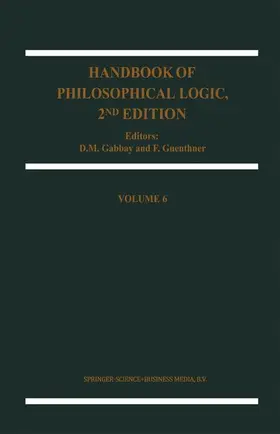 Gabbay / Guenthner |  Handbook of Philosophical Logic | Buch |  Sack Fachmedien