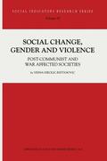 Nikolic-Ristanovic |  Social Change, Gender and Violence | Buch |  Sack Fachmedien