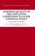 Hagerty / Vogel / Møller |  Assessing Quality of Life and Living Conditions to Guide National Policy | Buch |  Sack Fachmedien
