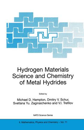 Hampton / Trefilov / Schur | Hydrogen Materials Science and Chemistry of Metal Hydrides | Buch | 978-1-4020-0730-9 | sack.de