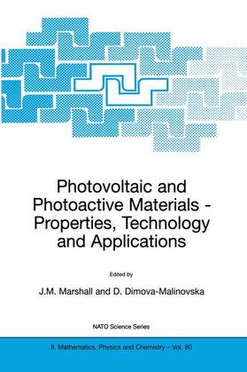 Dimova-Malinovska / Marshall | Photovoltaic and Photoactive Materials | Buch | 978-1-4020-0824-5 | sack.de