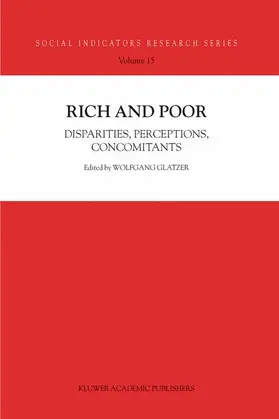 Glatzer |  Rich and Poor | Buch |  Sack Fachmedien