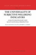 Gullone / Cummins |  The Universality of Subjective Wellbeing Indicators | Buch |  Sack Fachmedien