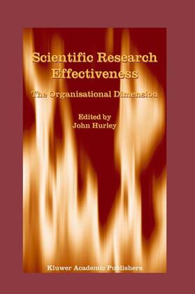 Hurley | Scientific Research Effectiveness | Buch | 978-1-4020-1054-5 | sack.de