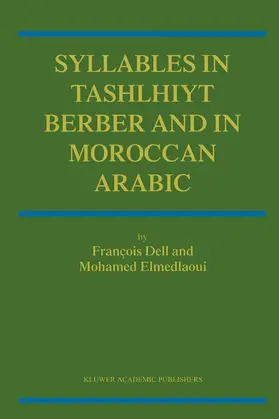 Elmedlaoui / Dell |  Syllables In Tashlhiyt Berber And In Moroccan Arabic | Buch |  Sack Fachmedien
