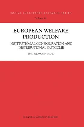 Vogel / Theorell / Christoph |  European Welfare Production | Buch |  Sack Fachmedien