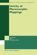  Unicity of Meromorphic Mappings | Buch |  Sack Fachmedien