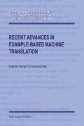 Way / Carl |  Recent Advances in Example-Based Machine Translation | Buch |  Sack Fachmedien