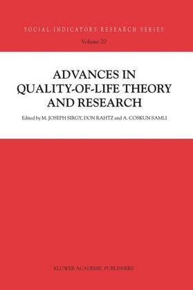 Sirgy / Samli / Rahtz | Advances in Quality-of-Life Theory and Research | Buch | 978-1-4020-1474-1 | sack.de