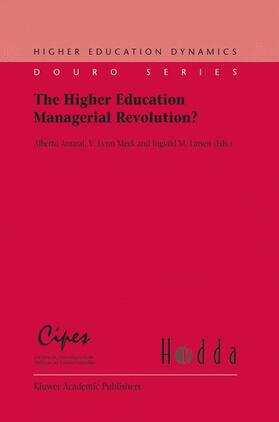 Amaral / Lars / Meek | The Higher Education Managerial Revolution? | Buch | 978-1-4020-1575-5 | sack.de