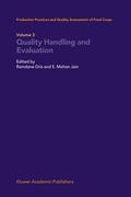 Dris / Jain |  Quality Handling and Evaluation | Buch |  Sack Fachmedien
