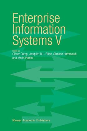 Camp / Filipe / Hammoudi |  Enterprise Information Systems V | Buch |  Sack Fachmedien
