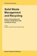 Baud / Furedy / Post |  Solid Waste Management and Recycling | Buch |  Sack Fachmedien