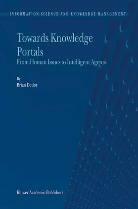 Detlor |  Towards Knowledge Portals | Buch |  Sack Fachmedien