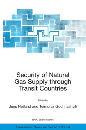 Gochitashvili / Hetland |  Security of Natural Gas Supply through Transit Countries | Buch |  Sack Fachmedien