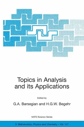 Barsegian / Begehr |  Topics in Analysis and its Applications | eBook | Sack Fachmedien