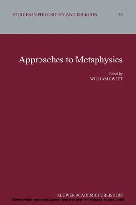Sweet | Approaches to Metaphysics | E-Book | sack.de