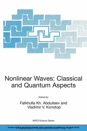 Abdullaev / Konotop | Nonlinear Waves: Classical and Quantum Aspects | E-Book | sack.de