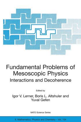 Lerner / Altshuler / Gefen |  Fundamental Problems of Mesoscopic Physics | Buch |  Sack Fachmedien