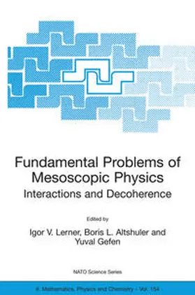 Lerner / Altshuler / Gefen | Fundamental Problems of Mesoscopic Physics | E-Book | sack.de
