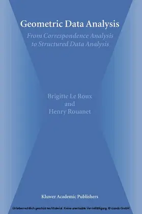 Le Roux / Rouanet | Geometric Data Analysis | E-Book | sack.de