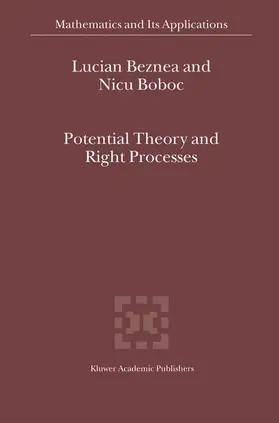 Beznea / Boboc |  Potential Theory and Right Processes | Buch |  Sack Fachmedien