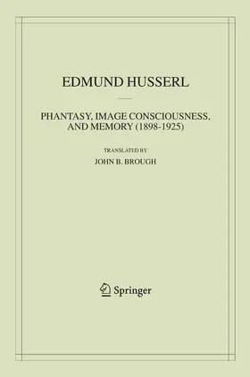 Husserl |  Phantasy, Image Consciousness, and Memory (1898-1925) | eBook | Sack Fachmedien