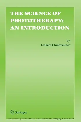 Grossweiner / Jones | The Science of Phototherapy: An Introduction | E-Book | www.sack.de