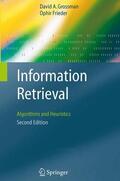 Frieder / Grossman |  Information Retrieval | Buch |  Sack Fachmedien