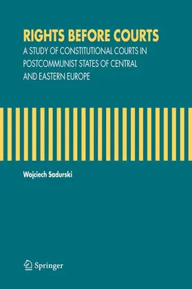 Sadurski |  Rights Before Courts | Buch |  Sack Fachmedien