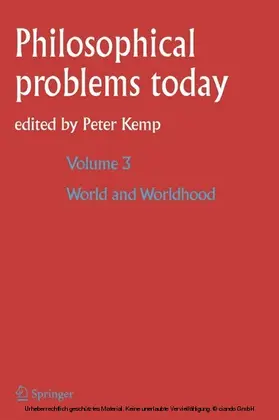Kemp | World and Worldhood / Monde et Mondanéité | E-Book | sack.de