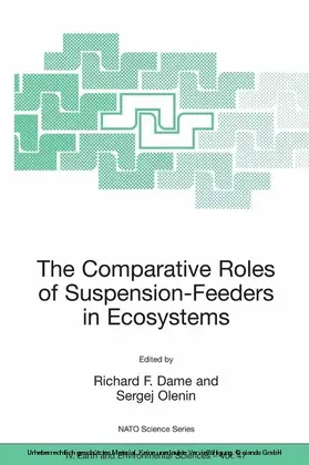 Dame / Olenin | The Comparative Roles of Suspension-Feeders in Ecosystems | E-Book | sack.de