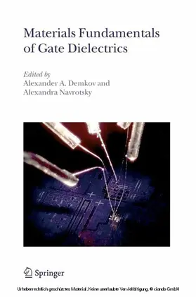Demkov / Navrotsky |  Materials Fundamentals of Gate Dielectrics | eBook | Sack Fachmedien
