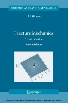Gdoutos |  Fracture Mechanics | eBook | Sack Fachmedien
