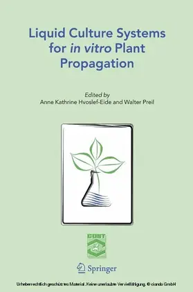 Hvoslef-Eide / Preil | Liquid Culture Systems for in vitro Plant Propagation | E-Book | www.sack.de