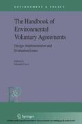 Croci |  The Handbook of Environmental Voluntary Agreements | eBook | Sack Fachmedien