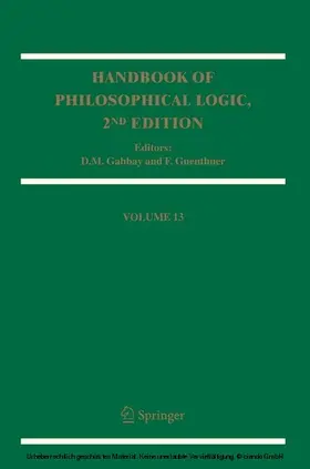 Gabbay / Guenthner |  Handbook of Philosophical Logic | eBook | Sack Fachmedien