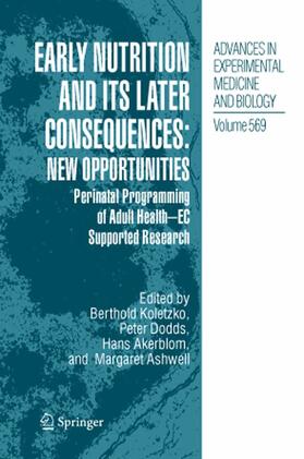 Koletzko / Dodds / Akerblom | Early Nutrition and its Later Consequences: New Opportunities | E-Book | sack.de