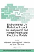Ghetti / Checcucci / Bornman |  Environmental UV Radiation: Impact on Ecosystems and Human Health and Predictive Models | eBook | Sack Fachmedien