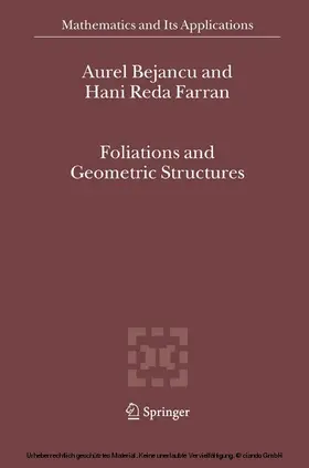 Bejancu / Farran | Foliations and Geometric Structures | E-Book | sack.de