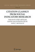 Michalos |  Citation Classics from Social Indicators Research | Buch |  Sack Fachmedien