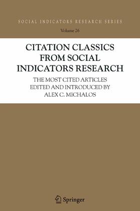 Michalos | Citation Classics from Social Indicators Research | E-Book | sack.de