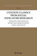 Michalos |  Citation Classics from Social Indicators Research | eBook | Sack Fachmedien